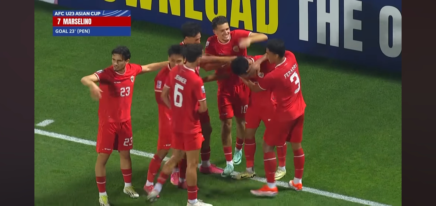 Timnas Indonesia melaju keputara Perempatan Final Piala Asia U-23 2024 setelah tumbangkan Yordania 4-1